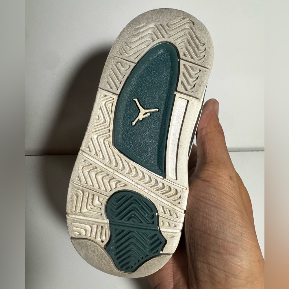 Air Jordan 4 Retro “Oxidized Green” PS Size 8c - Picture 6 of 12